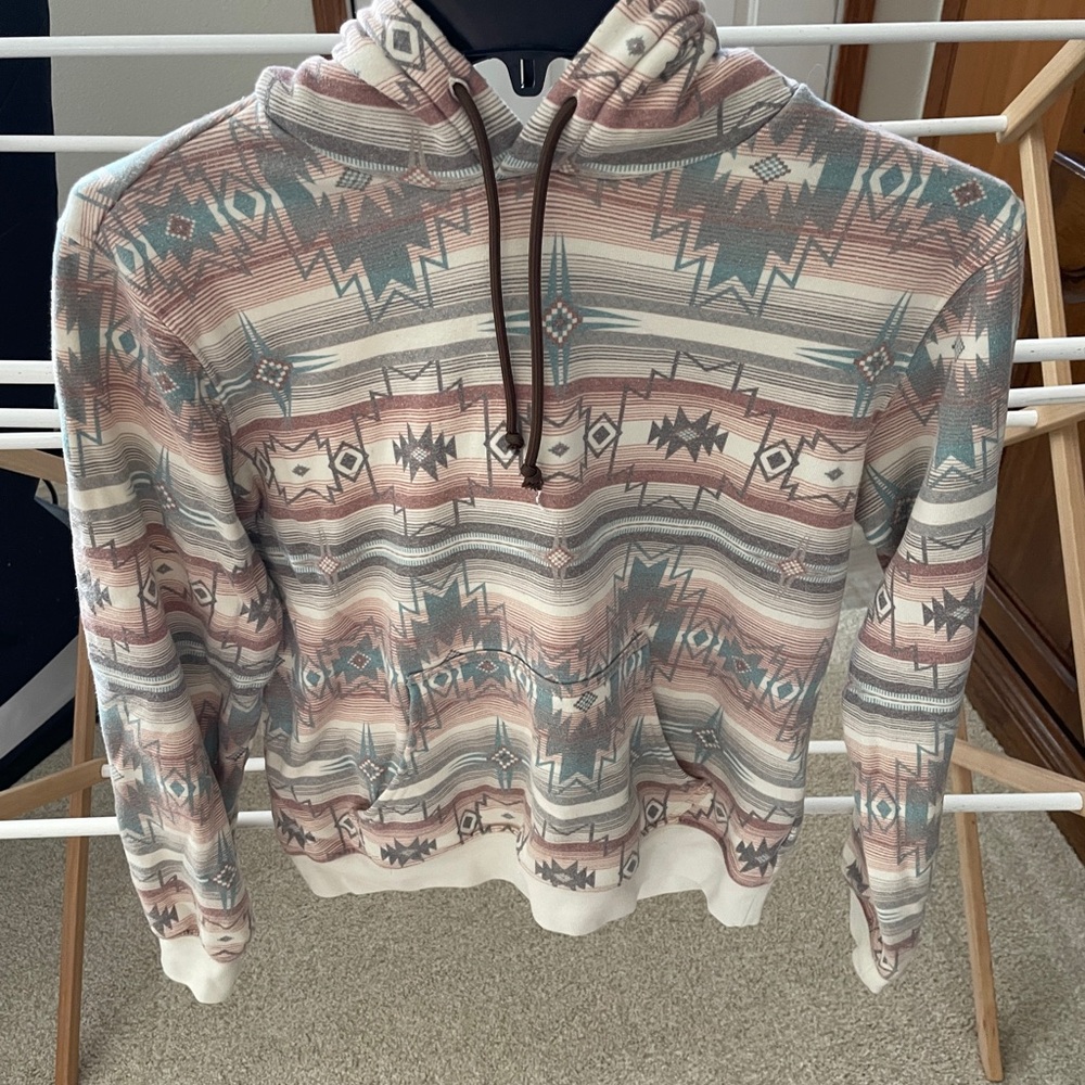 Shyanne’s Southwestern Patterned Hoodie
